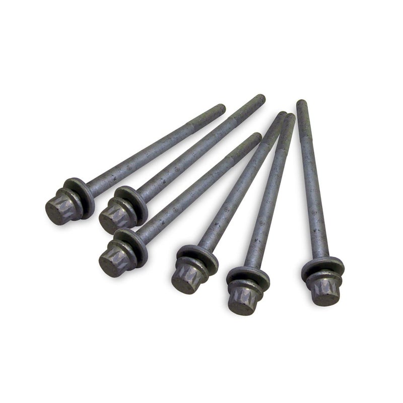 Engine Cylinder Head Bolt Kit (Set of 6) – Compatible with Polaris Ranger 700 800 and RZR 800 – Includes Washers – Replacement for Part 7518274